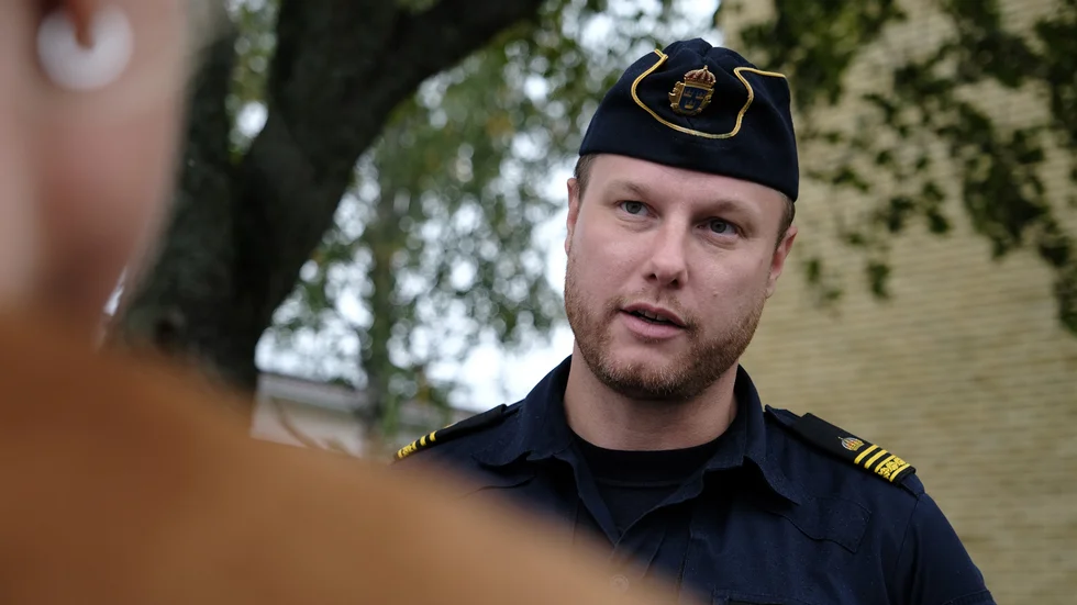 Tim Johansson är tillförordnad lokalpolisområdeschef i Linköping. 