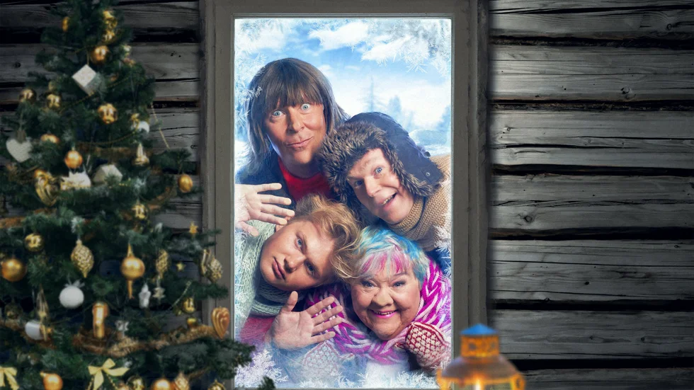 Ann Westin och Johan Glans är två av komikerna som åker på turné med föreställningen "Humorkalaset Christmas". Pressbild