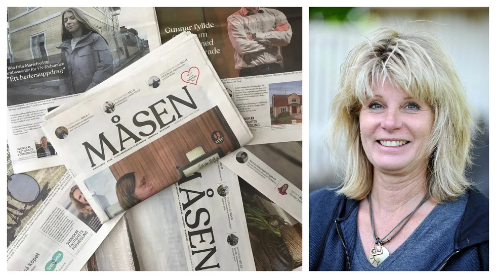 "Jag har arbetat med Måsen sedan början av 2000-talet och det finns inga som helst planer på att inte fortsätta med den", säger Mariefreds tidnings nygamla ägare Anna Löfving.