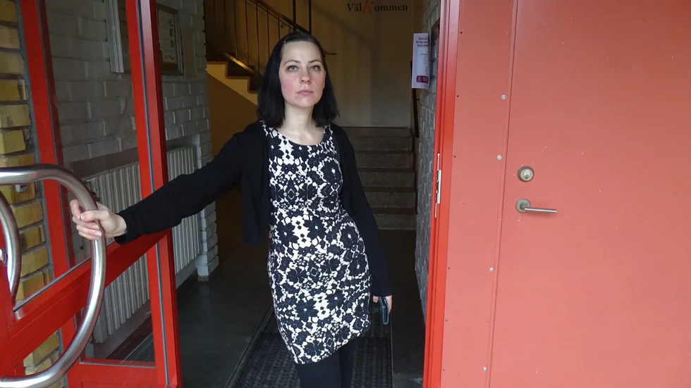 Louise Hedblom tänker på om katterna hon har kan klara av kylan i lägenheten.