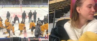 Inför hemmapremiären: Tidigt sargbrak, blindpass – och skada på Norran-reporter • Så tränade AIK