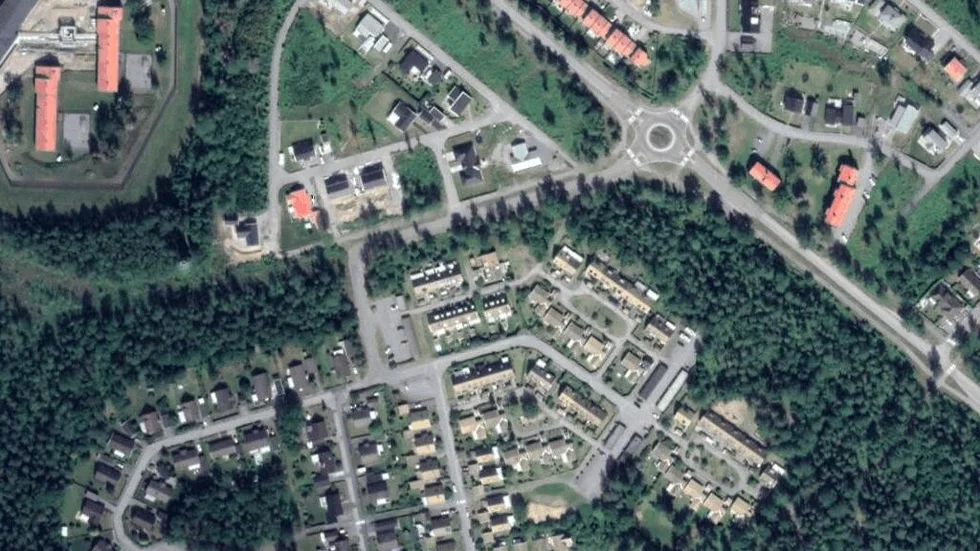 Området kring Forellvägen 13