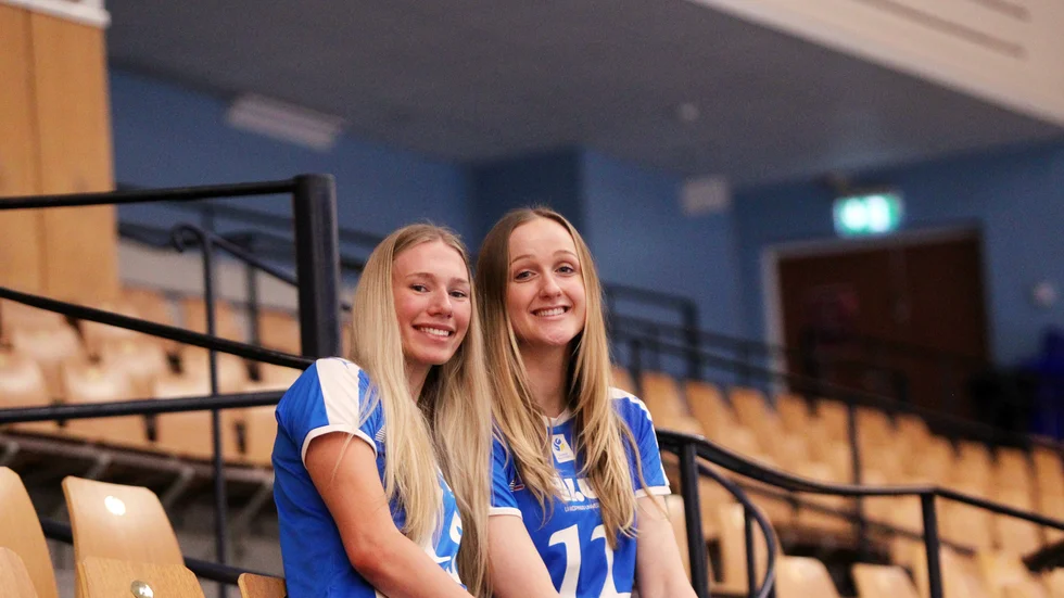 Caitlin Tipping och Stefanie Weiler visade fina takter i premiären och ser nu fram emot match mot Örebro.