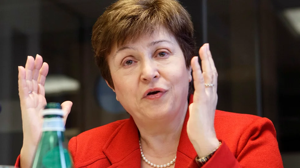 IMF-chefen Kristalina Georgieva har av utredare pekats ut för påtryckningar för Kinas räkning när hon var chef på Världsbanken. Arkivbild.