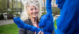 Mormors plastpåsar gav idé till utställning