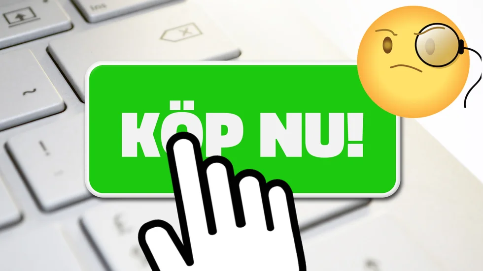 Tänk efter innan du klickar på köpknappen.