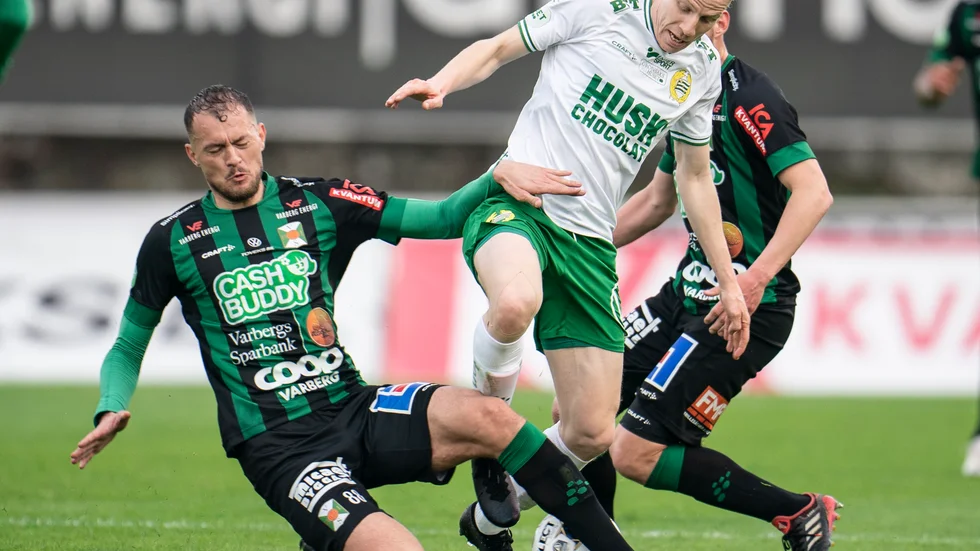 Hammarby vann borta mot Varberg.