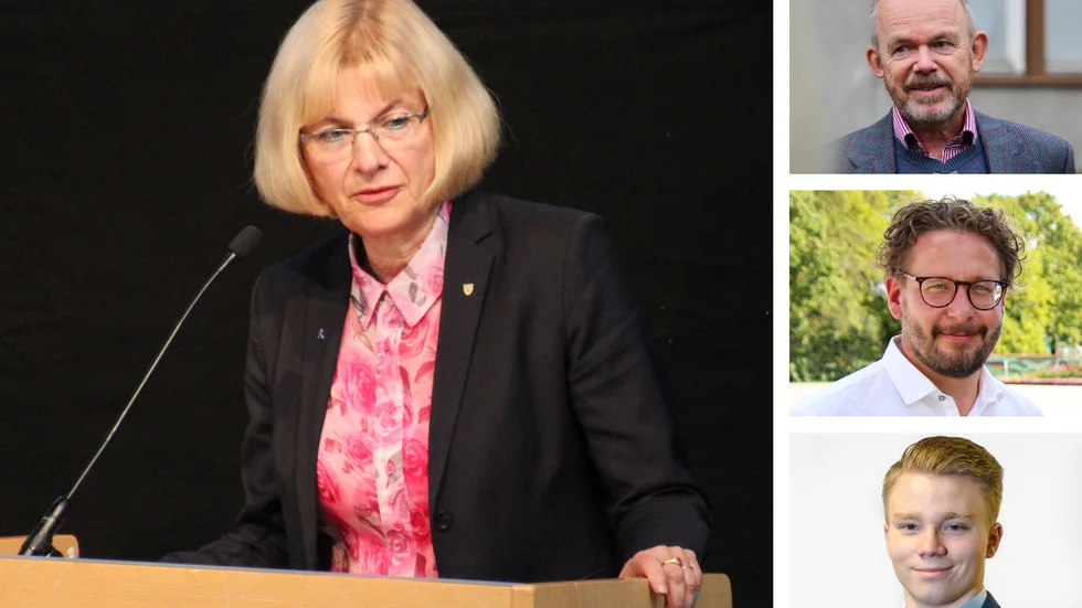 Liberalerna Åsa Wennergren, Gustaf Appelberg, Johan Thorén och Nils Babtist svarar på kritiken från Niklas Nåbo (S). 
