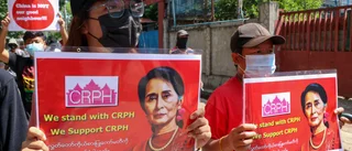 Militär öppnade eld mot folkmassa i Myanmar