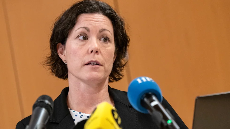 Maria Ryberg Mo är smittskyddsläkare i Region Halland. Arkivbild.