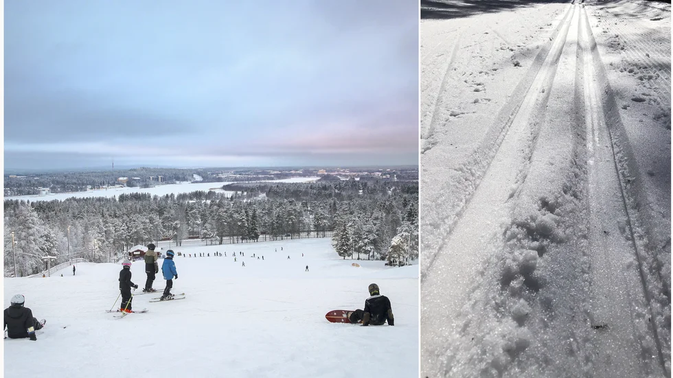 Luleå kommun kommer att preparera en av spårslingorna under påsken och stora delar kommer vara opreparerade.