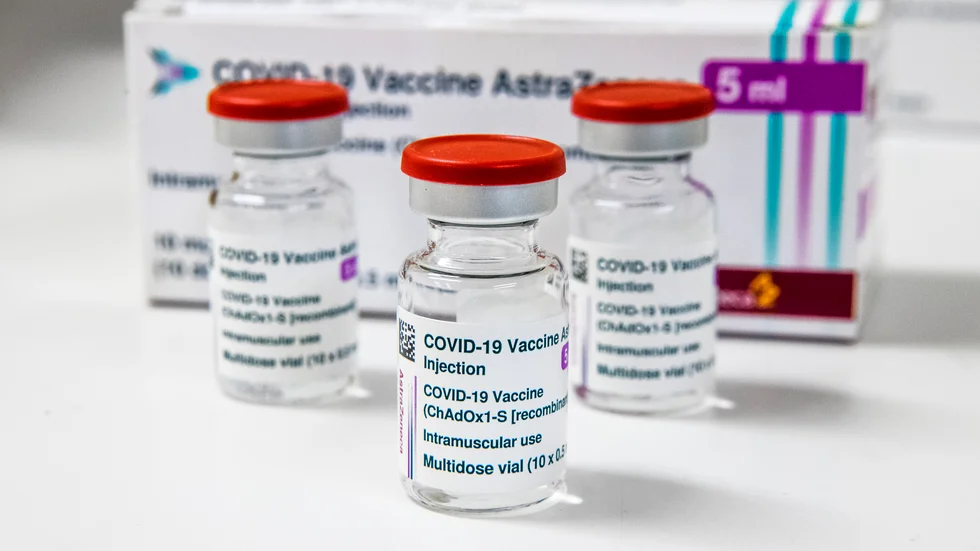 Astra Zenecas vaccin mot covid-19.