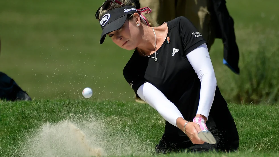 Efter en trög start spelar Linnea Ström bra i ANA inspiration. Arkivbild.