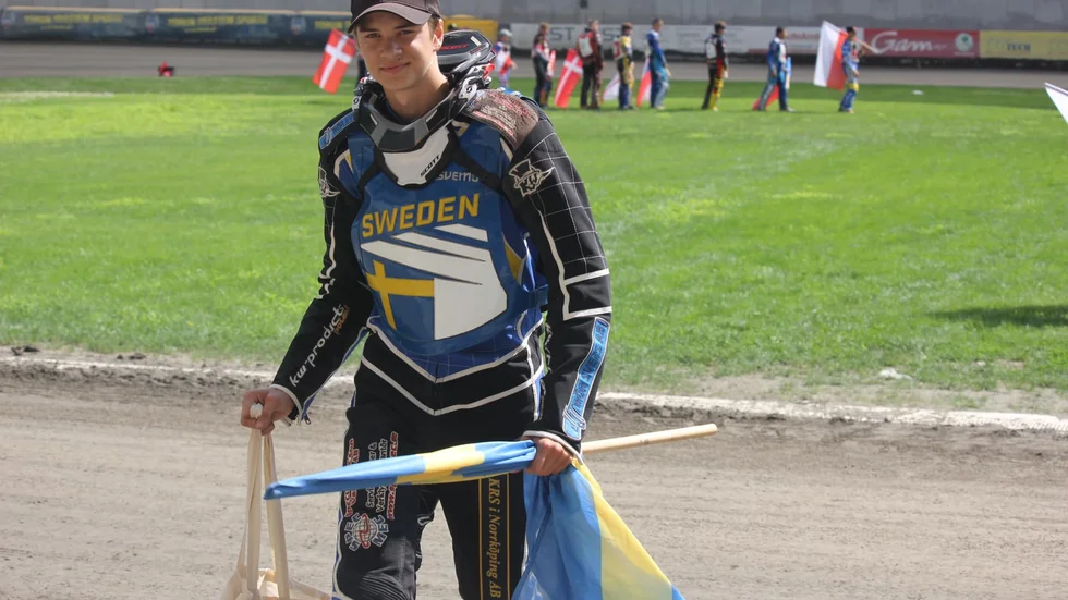 Ricky Woss hade en tuff EM-final. 