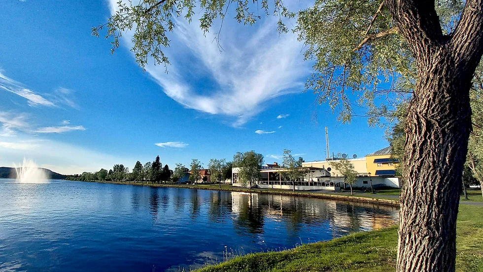 Brännastrand i Boden, bilden är insänd av Anki-Flygare Nilsson.