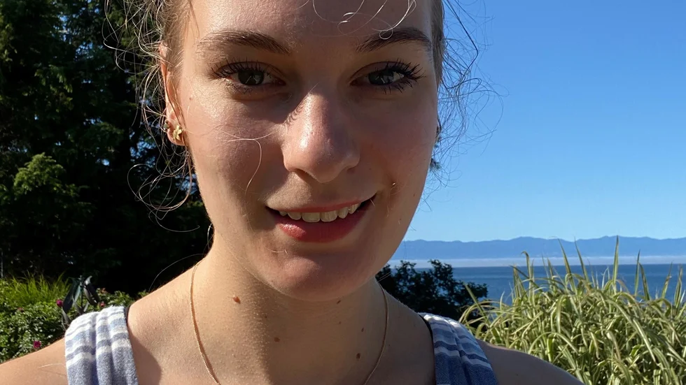 Klimatporträtt. Pia, 26 år berättar om hur klimatförändringarna påverkar livet i Kanada.