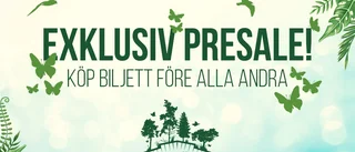 Exklusiv presale på Parksnäckan!