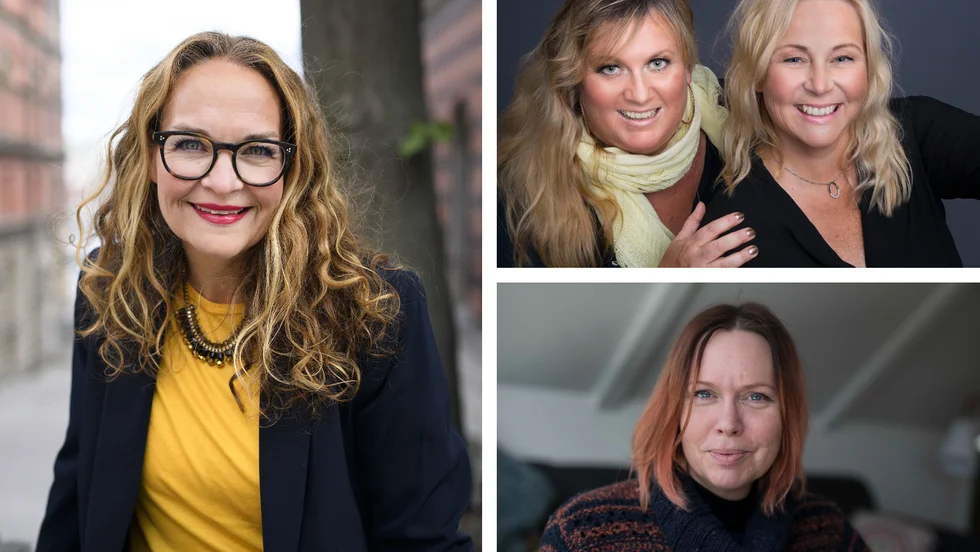 Elin Ek, även känd som Grynet, har skrivit böckerna om Athena. Systrarna Marie Hammar och Abbe Wahlquist skriver bokserien Note to self, och Helen Ekeroth berättelsen om Drakberidaren. 
