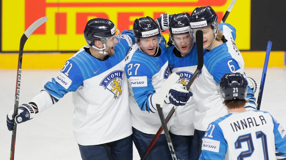 Finland kan fira att kvartsfinalplatsen i ishockey-VM är säkrad.