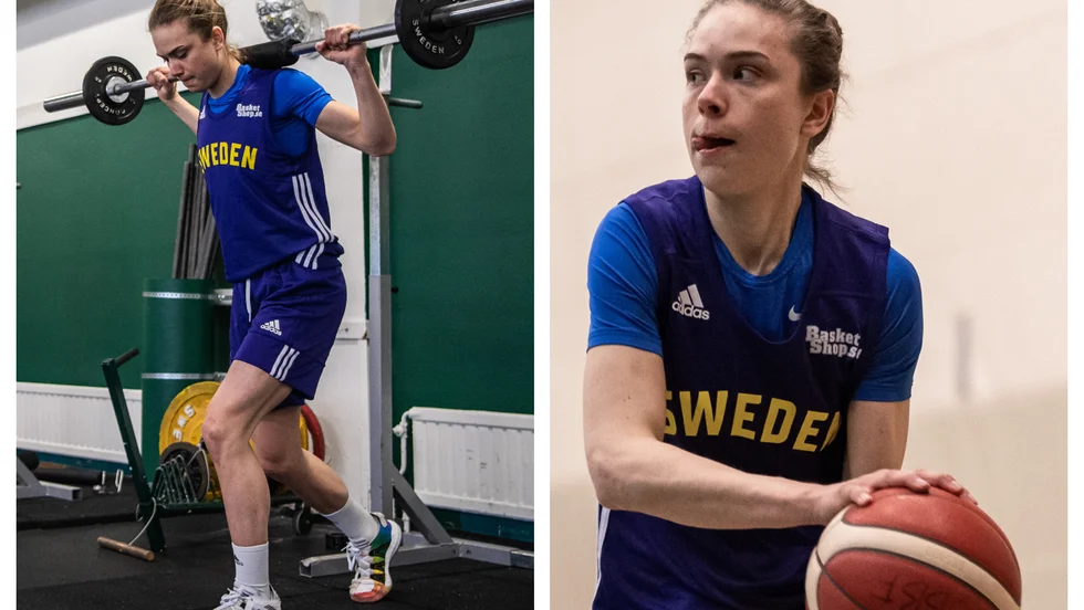 Lovisa Hjern sliter stenhårt för en plats i svenska EM-truppen.