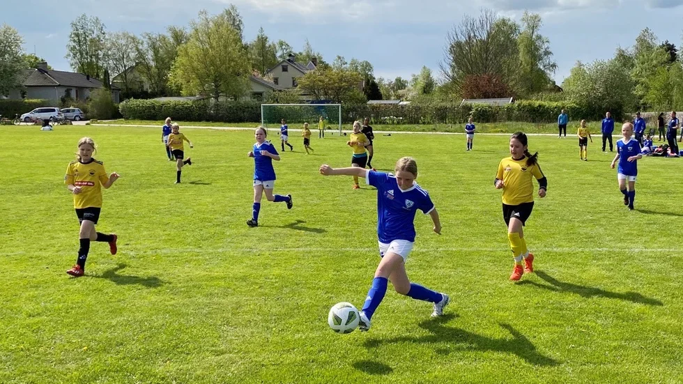 Gusk och Storvretas F10-lag möttes på Yrsafältet på lördagen. På lördagen spelade återigen många ungdomslag matcher. 
