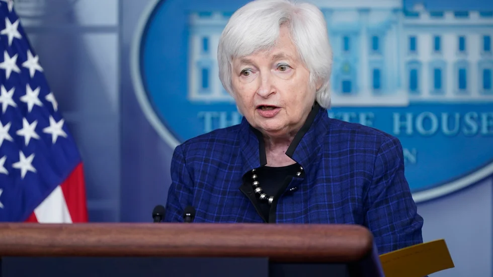USA:s finansminister Janet Yellen. Arkivbild.