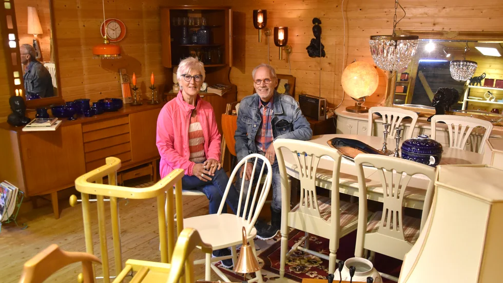 Monica Markström Agghammar och Torbjörn Agghammar återvänder till Stackgrönnan med Hejloppisen efter tre år. De har valt att göra om en del i lokalerna som de hyr.