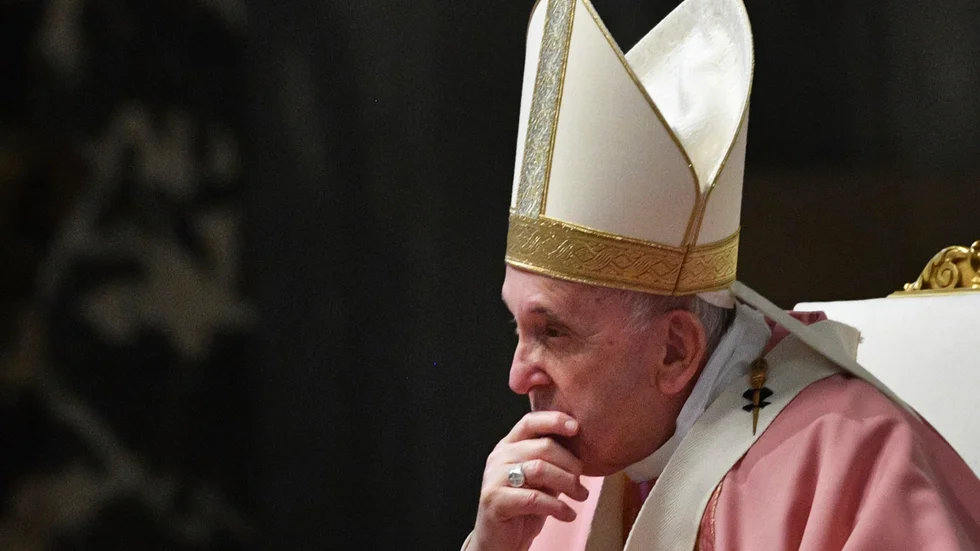 Påve Franciskus ryter ifrån mot maffian. Arkivbild.