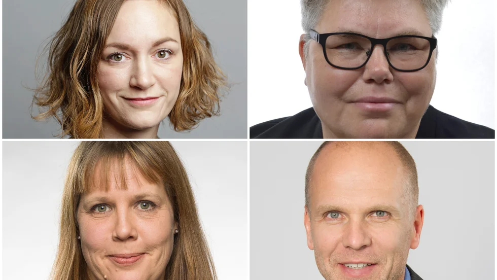 Malena Ranch, Maria Gardfjell, Linda Eskilsson och Rickard Malmström (samtliga MP) efterlyser fortsatt arbete för jämställdhet.