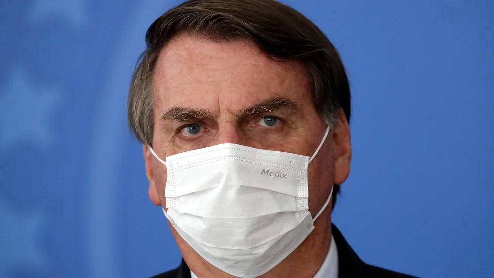 Brasiliens president Jair Bolsonaro. Arkivbild.