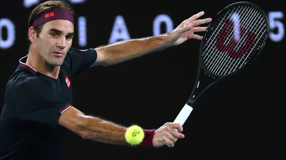 Roger Federer är tillbaka på tennisbanan. Arkivbild.