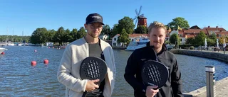 Barndomskompisarna från Strängnäs har utvecklat egna padelracketar – Målet: "Toppmärke i Europa"