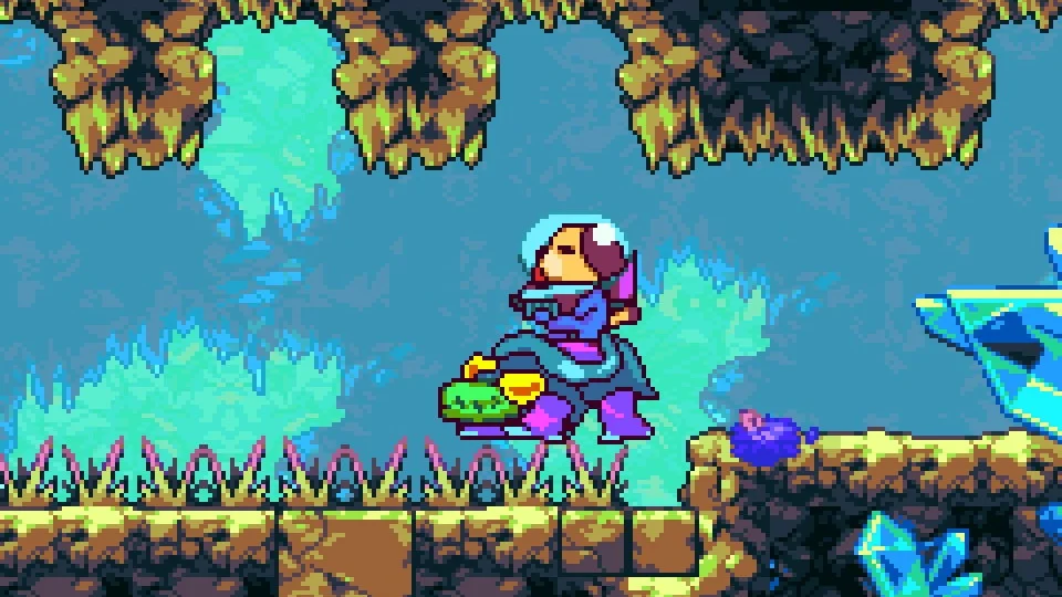 "Goodboy galaxy" har säkrat finansiellt stöd för att kunna släppas på Game Boy Advance. Pressbild.