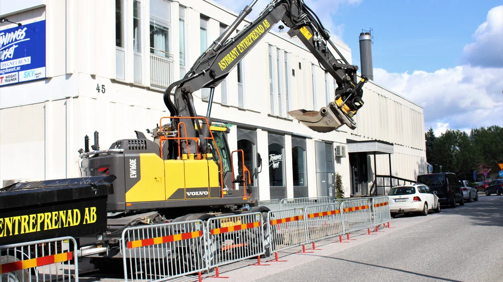 Under tio dagar kommer en parkering på Sevedegatan vara avstängd för ombyggnation. 