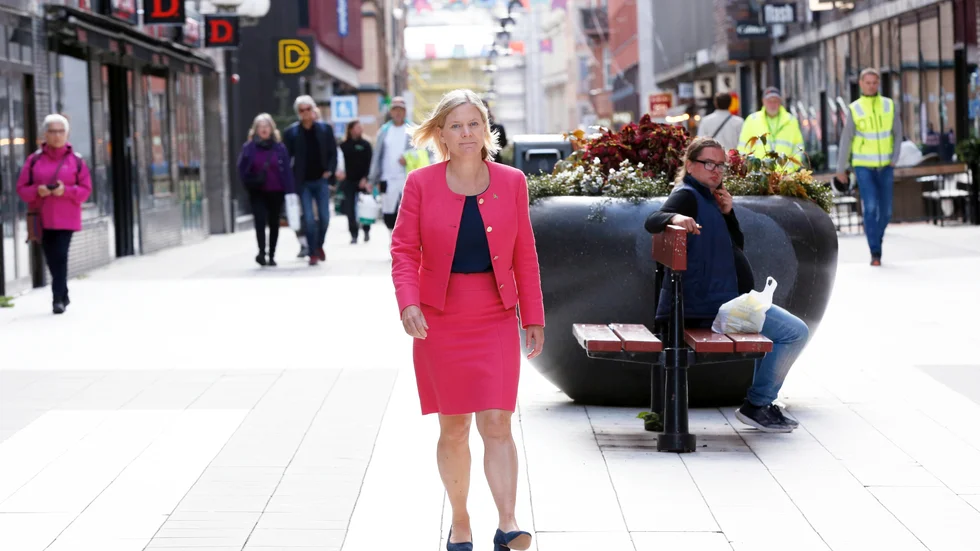 Socialdemokraterna i Halland vill ha finansminister Magdalena Andersson som S-ledare när Stefan Löfven avgår.