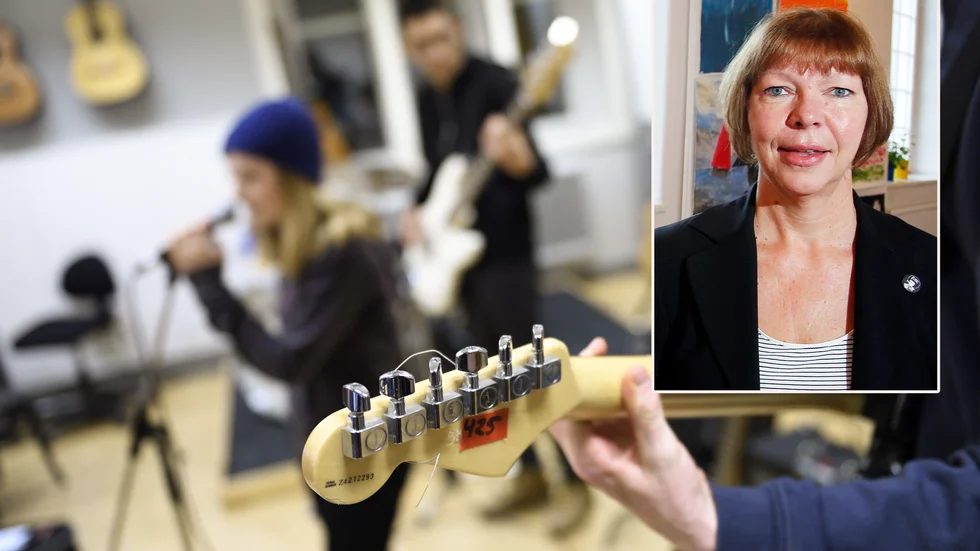 Agneta Klingberg är chef för Kulturskolan som har öppet hus på måndag.