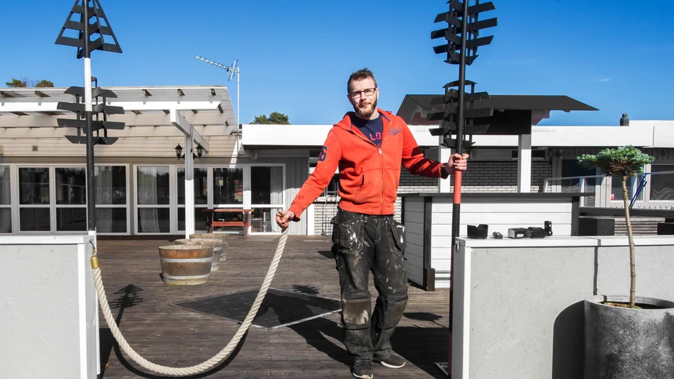 Charlie Stenberg har Läget öppet en sista lördag, innan restaurangen ska rivas. Arkivfoto.