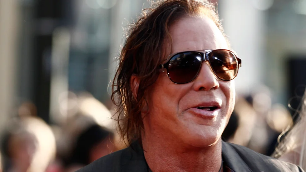 Mickey Rourke gör rollen som en förälskad knarklangare i filmen "Replica". Arkivbild.