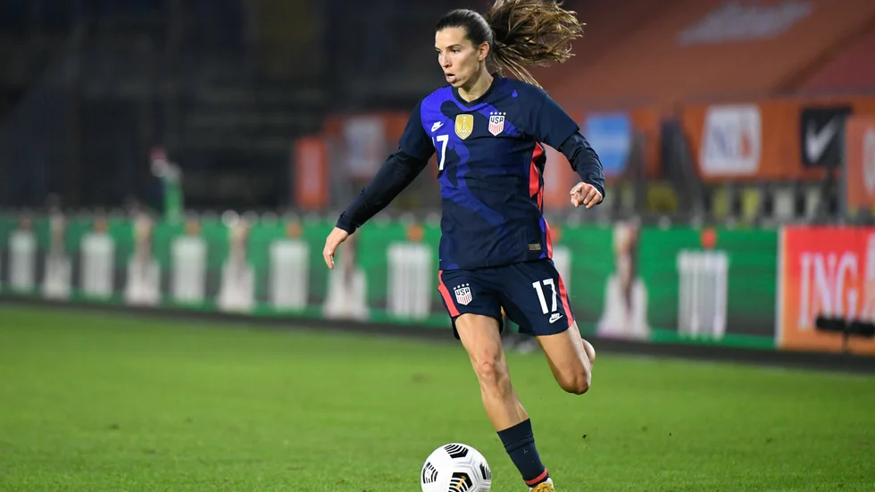 Tobin Heath. Arkivbild.
