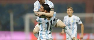 Argentina och Colombia till semi i Copa América