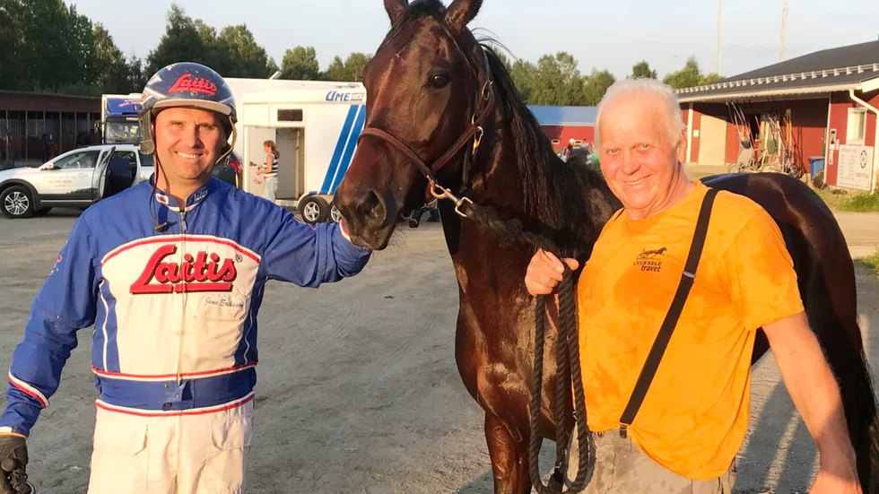 Familjehästen Zorro Swing ledde från start till mål i V5–1 på Lyckseletravet.