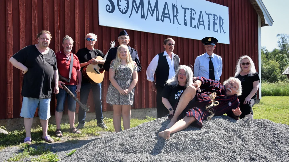 Flera av deltagarna i årets sommarteater har varit med förut.