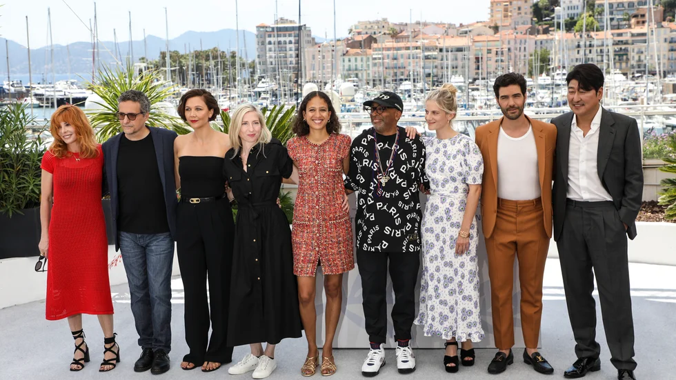 Årets jury på filmfestivalen i Cannes består av Kleber Mendonca Filho, Maggie Gyllenhaal, Jessica Hausner, Mati Diop, Spike Lee, Melanie Laurent, Tahar Rahim och Song Kang-ho. Arkivbild.