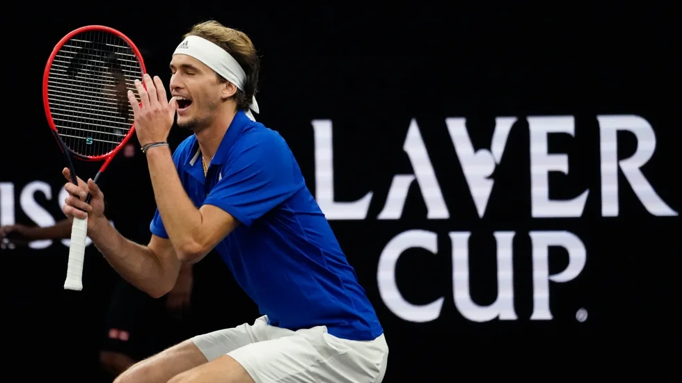 Alexander Zverev utreds för misshandel av sin ex-flickvän. Arkivbild