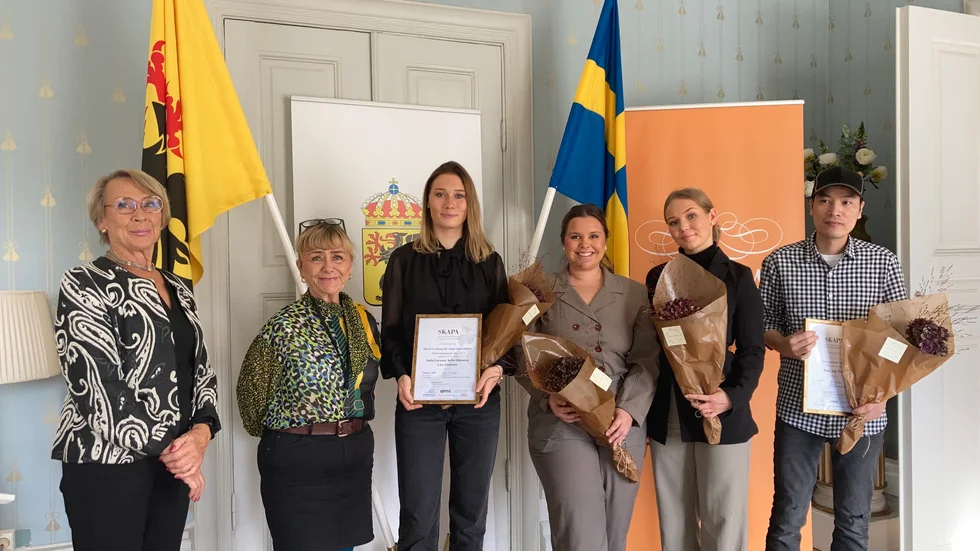 Bodil Odre, Beatrice Ask, Sofia Larsson, Sofia Oinonen, Lisa Axelsson och Hung Anh Tran.