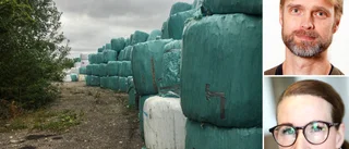 Nedgrävda föroreningar upptäckta under plastbalarna: "Grovt miljöbrott under flera år"