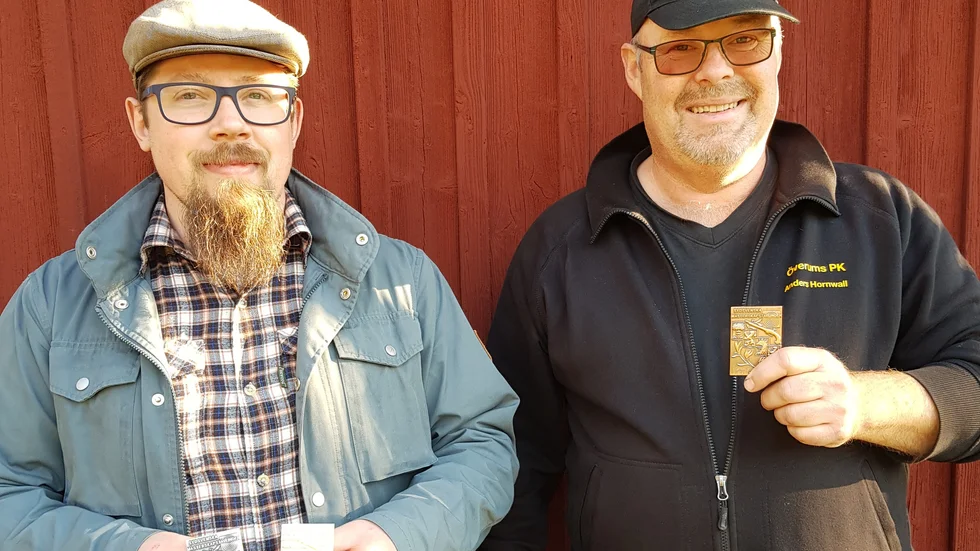 Peter Wahlin från Ankarsrum och Anders Hornwall från Överum svarade för bra prestationer i sydsvenska mästerskapen.