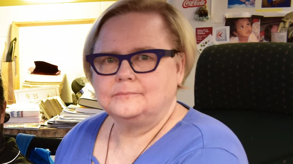 Catrin Marklund, ordförande i föreningen för rörelsehindrade barn och ungdomar. 