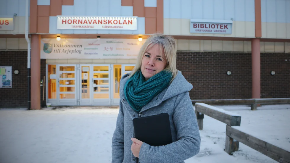 Mari-Teres Ögren (S) röstade för att anta elever nästa termin, men nu blir det inte så. "Det känns jättetråkigt. Jag tycker att Hornavanskolan är framtidstro för kommunen", säger hon.