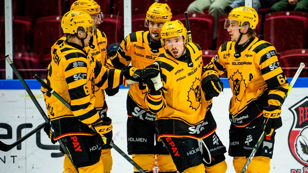 Jayce Hawryluk var en av sex målskyttar för Skellefteå AIK när Malmö besegrades med 6–1.